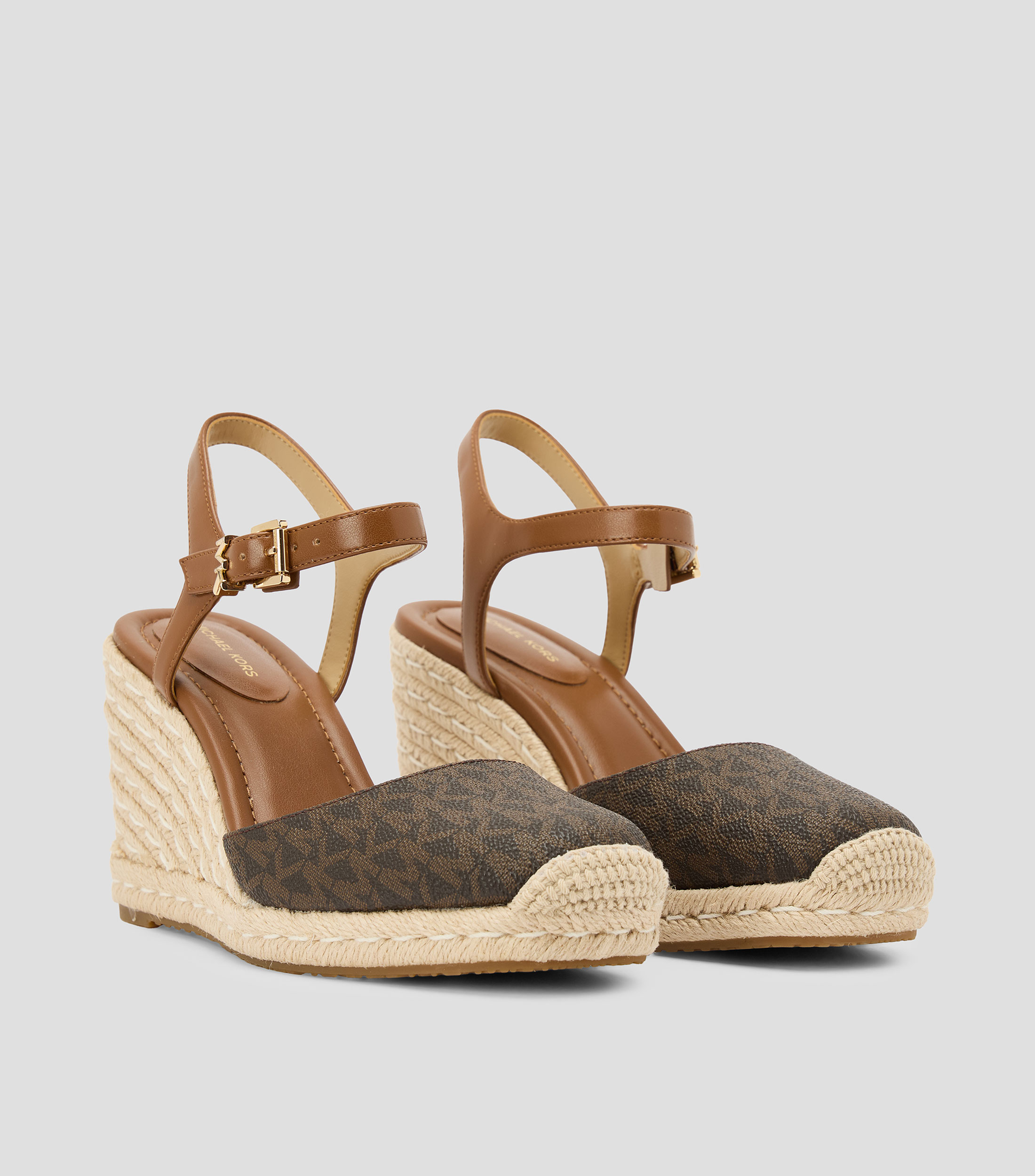 Alpargatas con tacón cuña de 9.5 cm Mujer